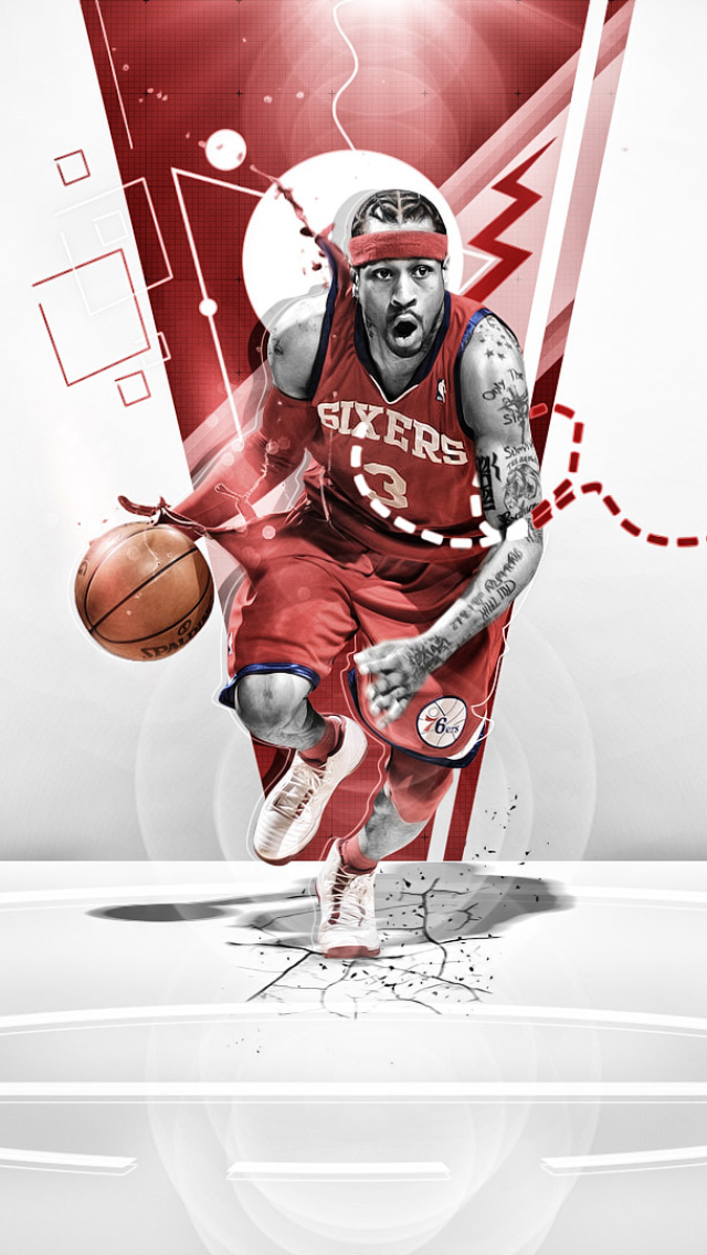 Allen Iverson Wallpaper Phone , HD Wallpaper & Backgrounds