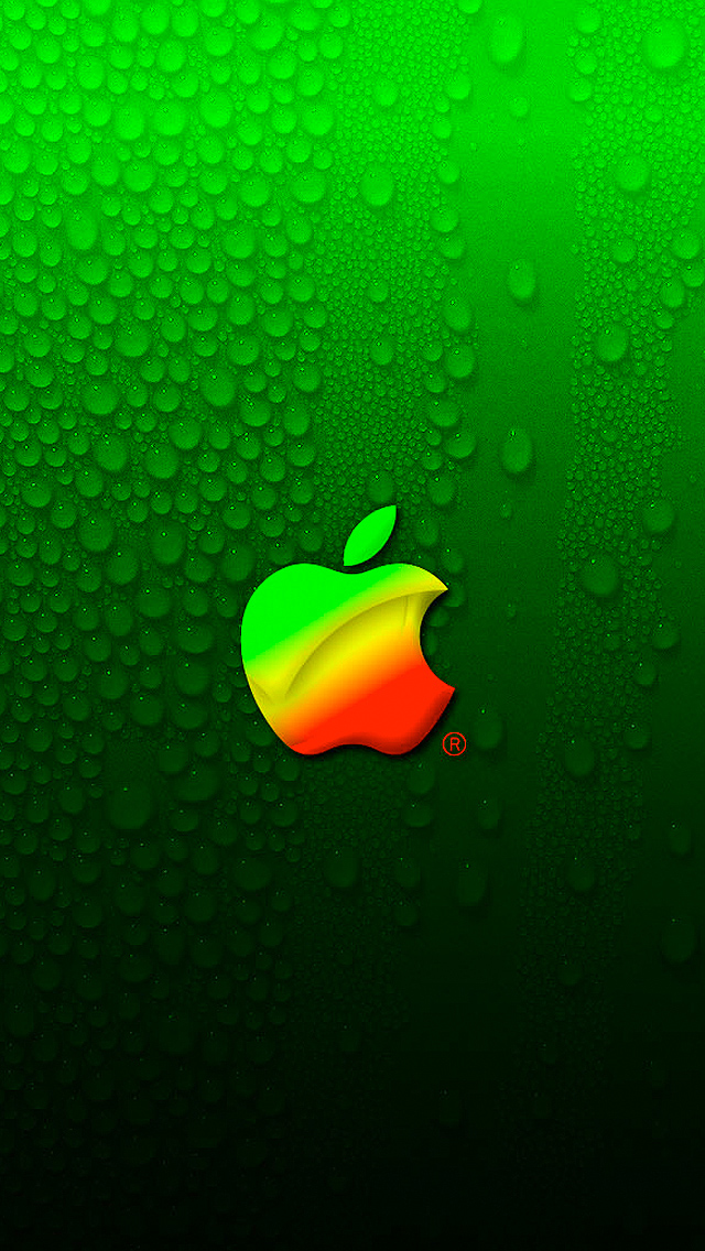 Iphone 5c Green Wallpaper - Apple Iphone Logo Wallpaper Hd , HD Wallpaper & Backgrounds