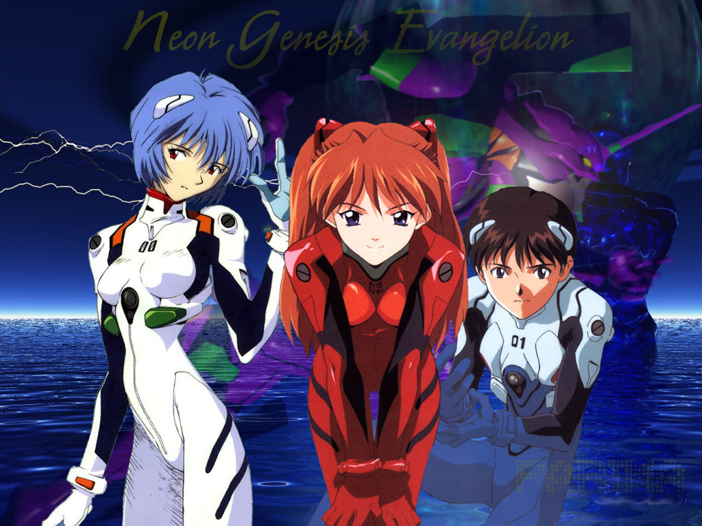 Yoshiyuki Sadamoto, Neon Genesis Evangelion, Shinji - Neon Genesis Evangelion Children , HD Wallpaper & Backgrounds