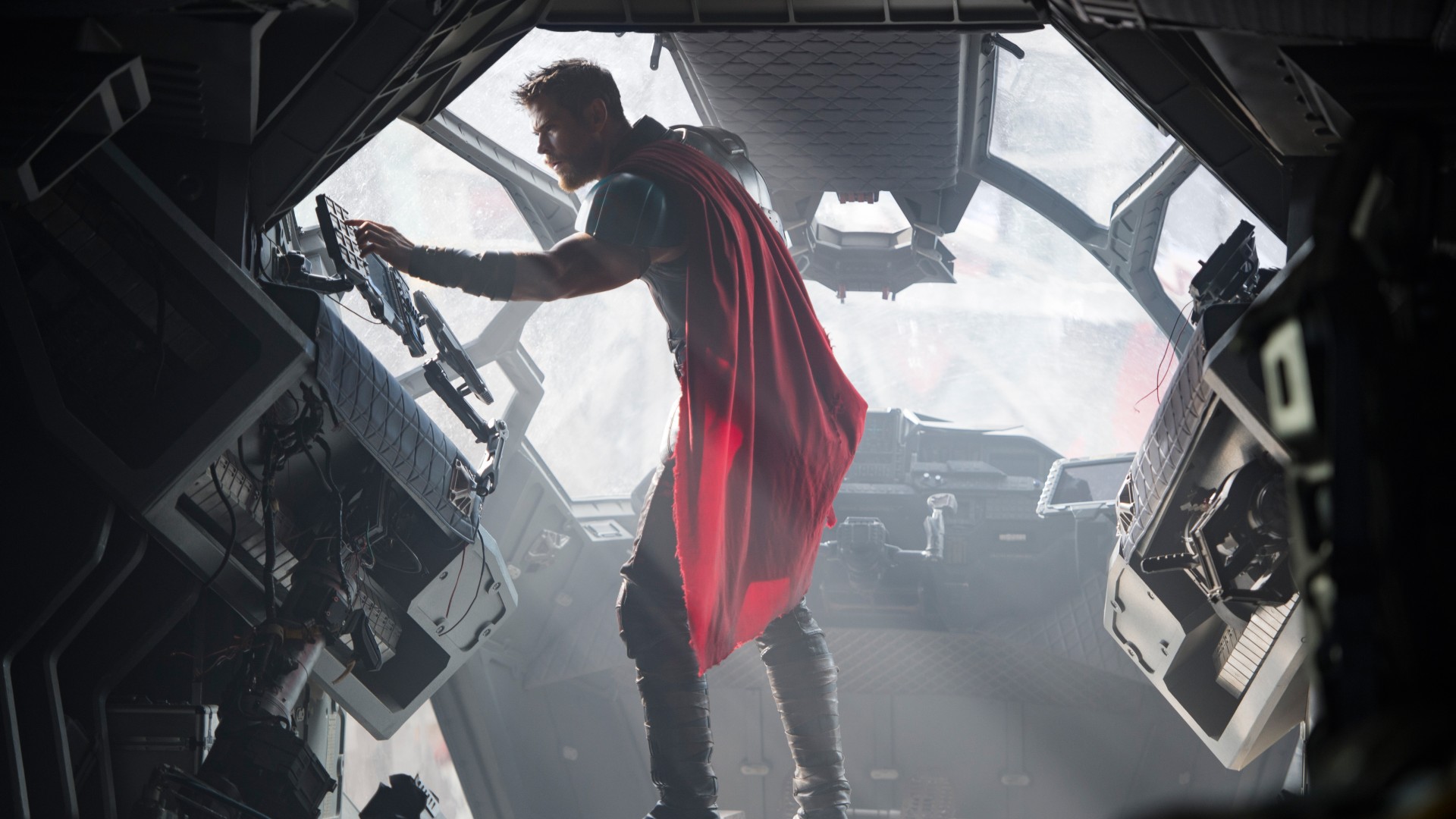 Thor On Spaceship , HD Wallpaper & Backgrounds