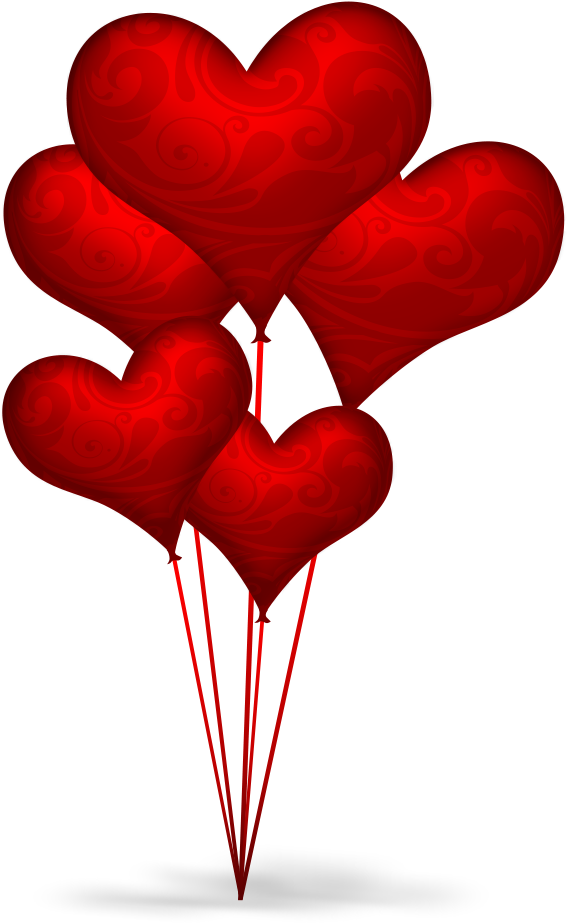 Love Android Mobile Phone Wallpaper - Balloon Hearts Transparent Background , HD Wallpaper & Backgrounds