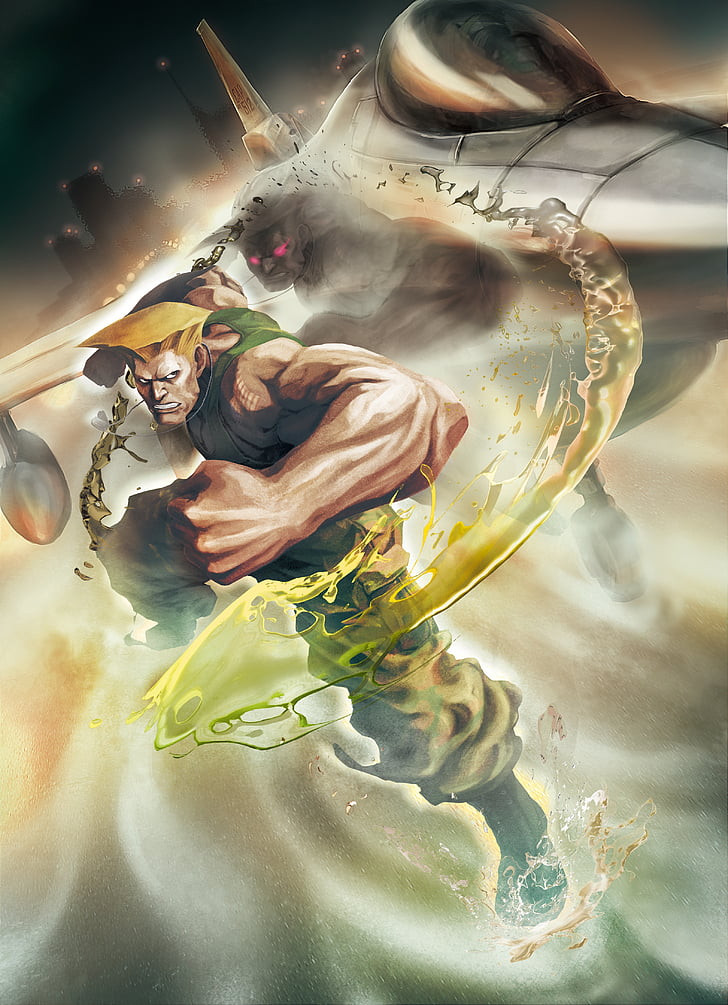 Guile Street Fighter 3d Wallpaper, Street Fighter X - Street Fighter Guile Poster , HD Wallpaper & Backgrounds