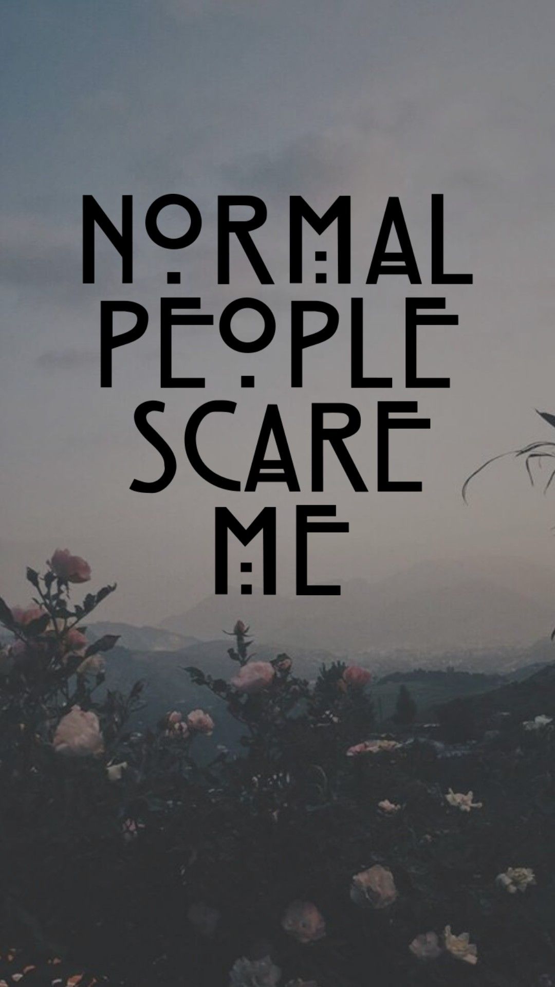 Aesthetic Normal People Scare Me , HD Wallpaper & Backgrounds