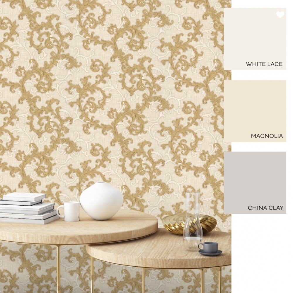 Versace Baroque Wallpaper Gold , HD Wallpaper & Backgrounds