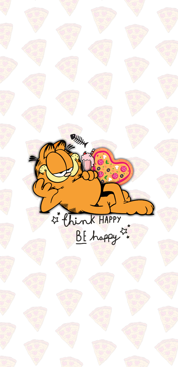 Android, Background, And Cartoon Image - Cute Garfield Wallpaper Iphone , HD Wallpaper & Backgrounds