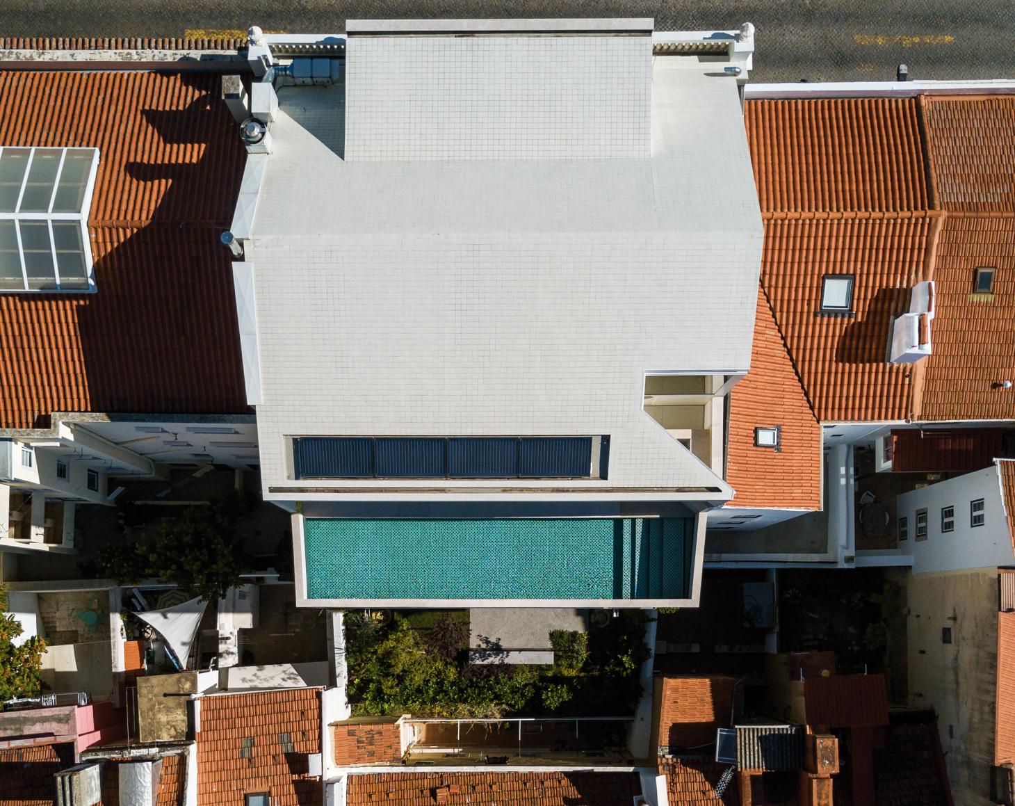 Aerial View Of The Inês Lobo And Paolo Mendes Da Rocha-renovated - Paulo Mendes Da Rocha House Lisbon , HD Wallpaper & Backgrounds