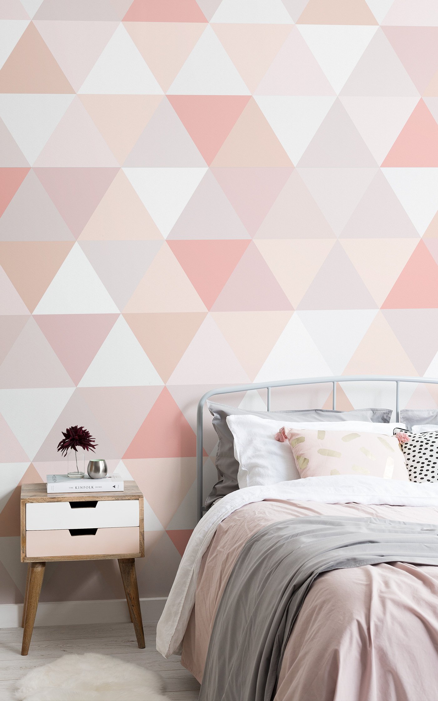 Geometric Wallpaper For Bedroom , HD Wallpaper & Backgrounds