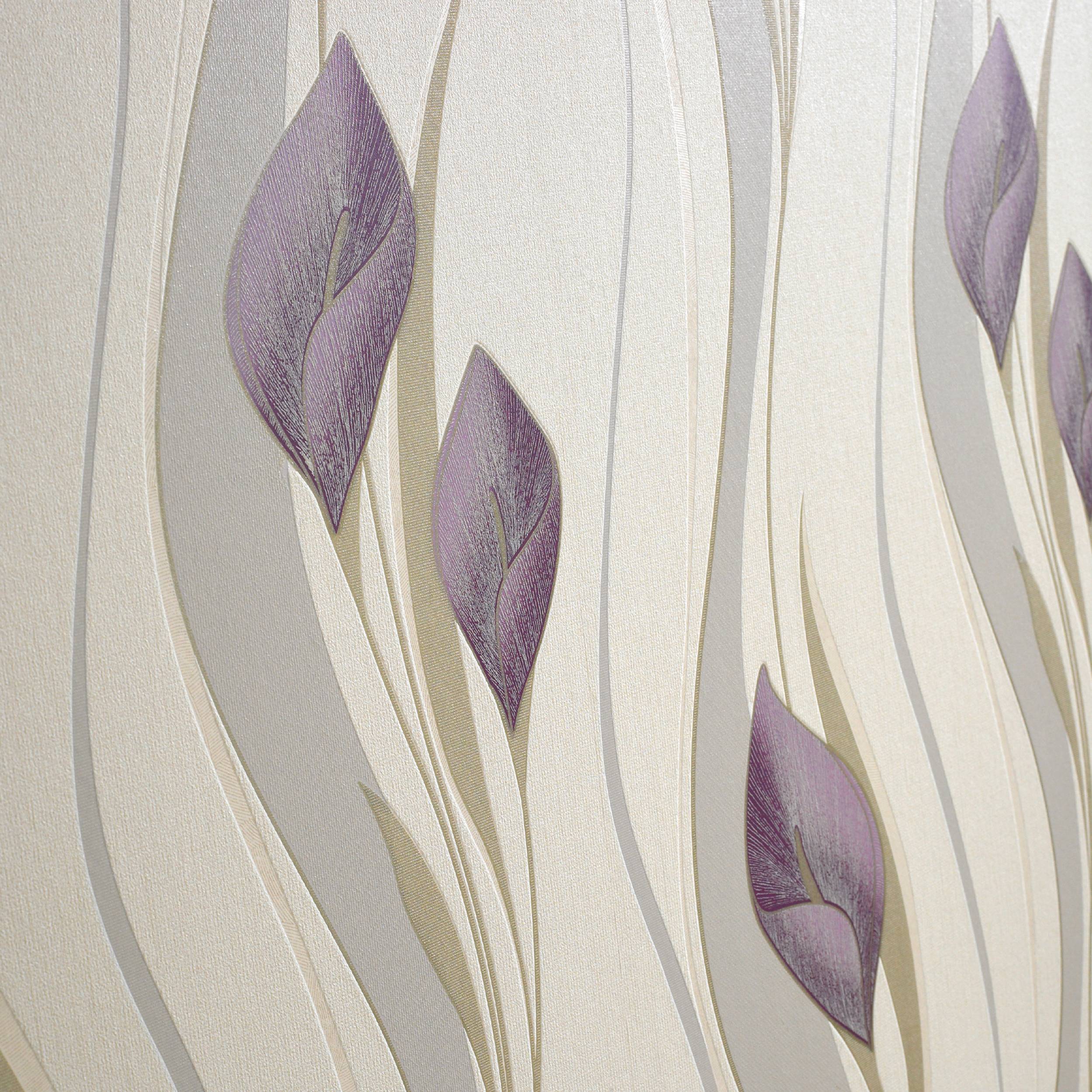 Graham & Brown Superfresco Easy Peace Wallpaper - Beige And Purple , HD Wallpaper & Backgrounds