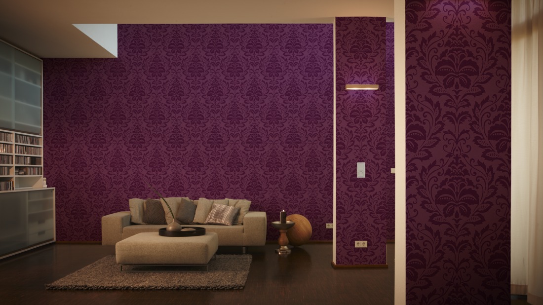 Ideas About Plum Wallpaper On Pinterest Wallpaper Direct - Plum Wallpaper Living Room , HD Wallpaper & Backgrounds