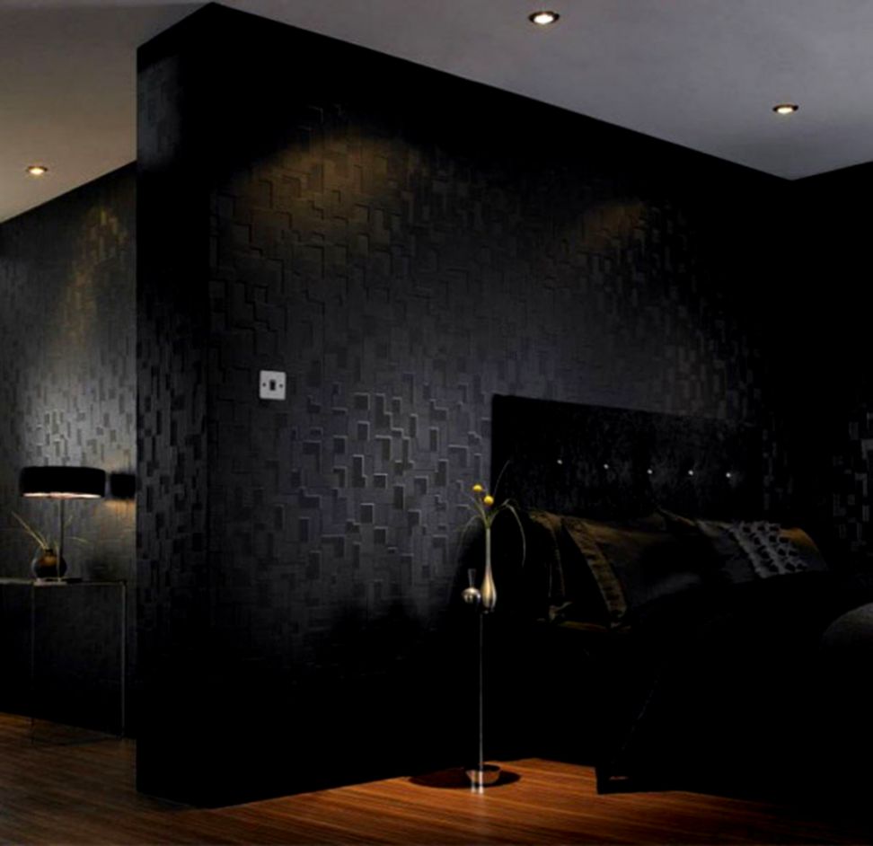 Modern Black Wallpaper Designs Pixelbox Home Design - Graham And Brown Crocodile , HD Wallpaper & Backgrounds