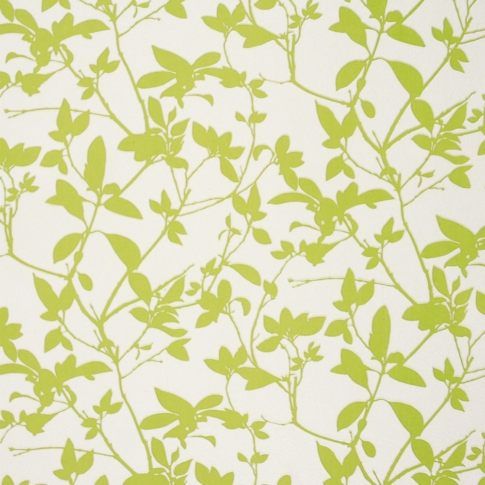 Caselio Wallpaper Green Leaf Trail , HD Wallpaper & Backgrounds