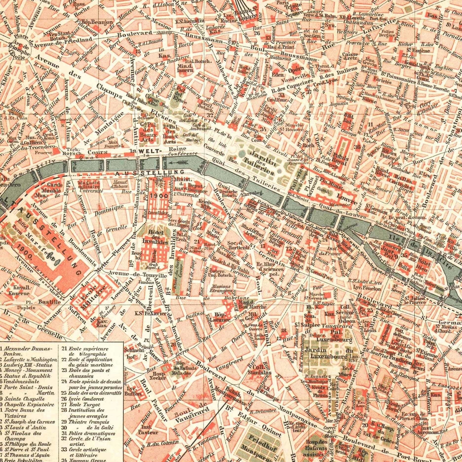 Old City Map Wallpaper