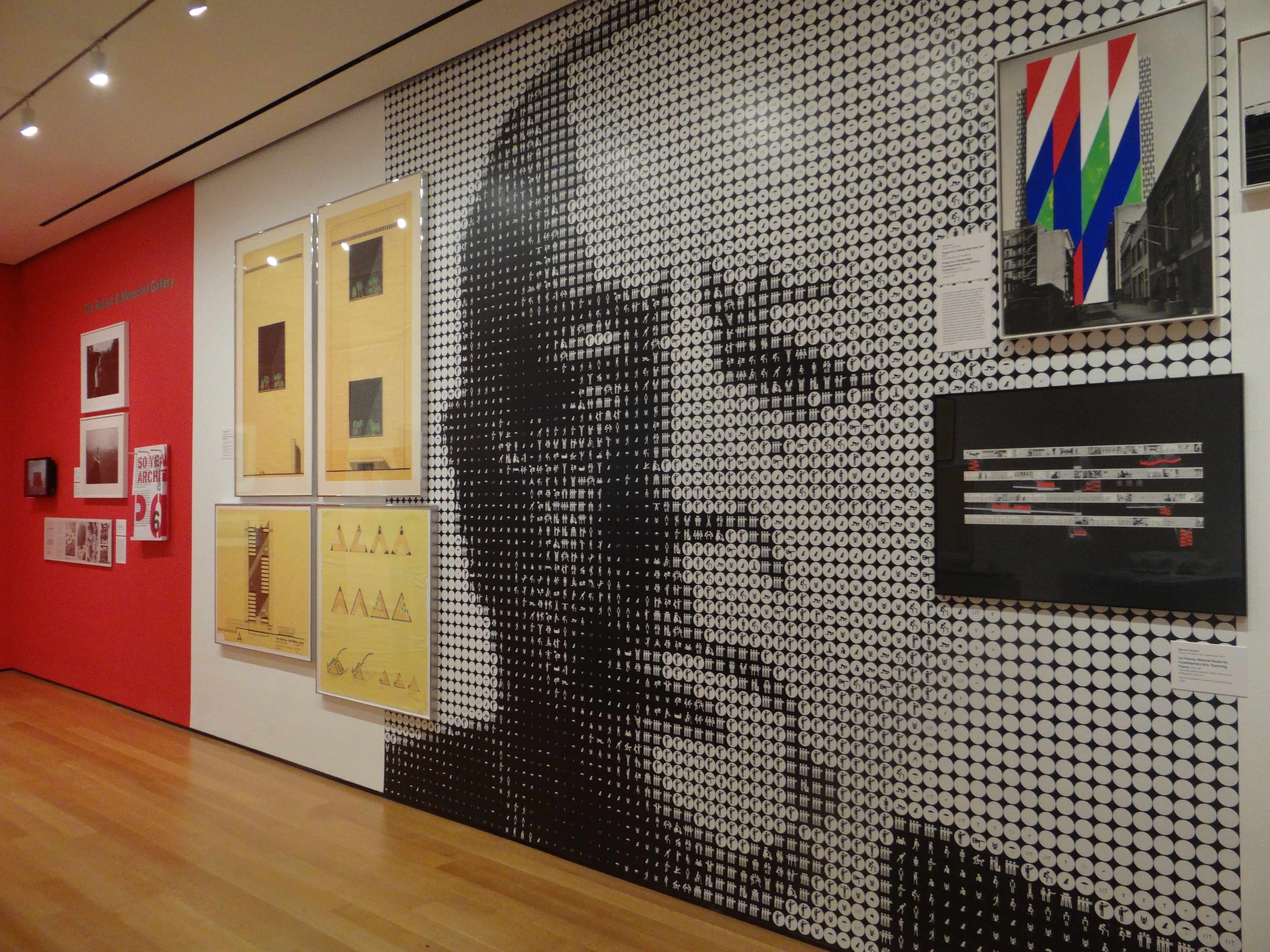 Mies Exhibition At Moma - Museum Wall Decoration , HD Wallpaper & Backgrounds