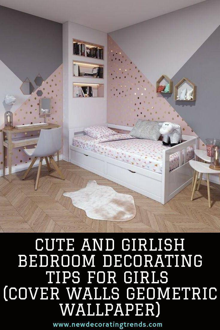 Cute And Girlish Bedroom Decorating Tips For Girls - Girly Bedroom Ideas , HD Wallpaper & Backgrounds