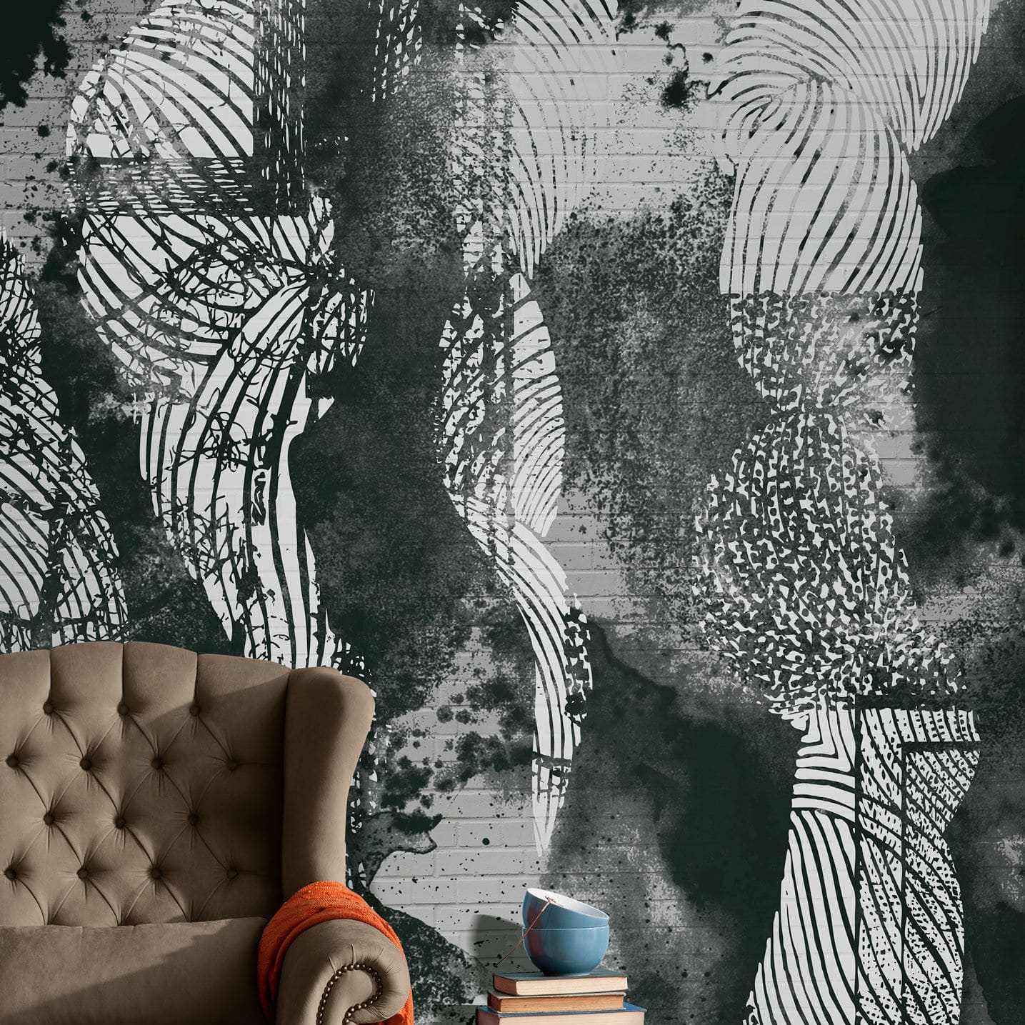 Contemporary Wallpaper 
 Srcset Https - Studio Couch , HD Wallpaper & Backgrounds