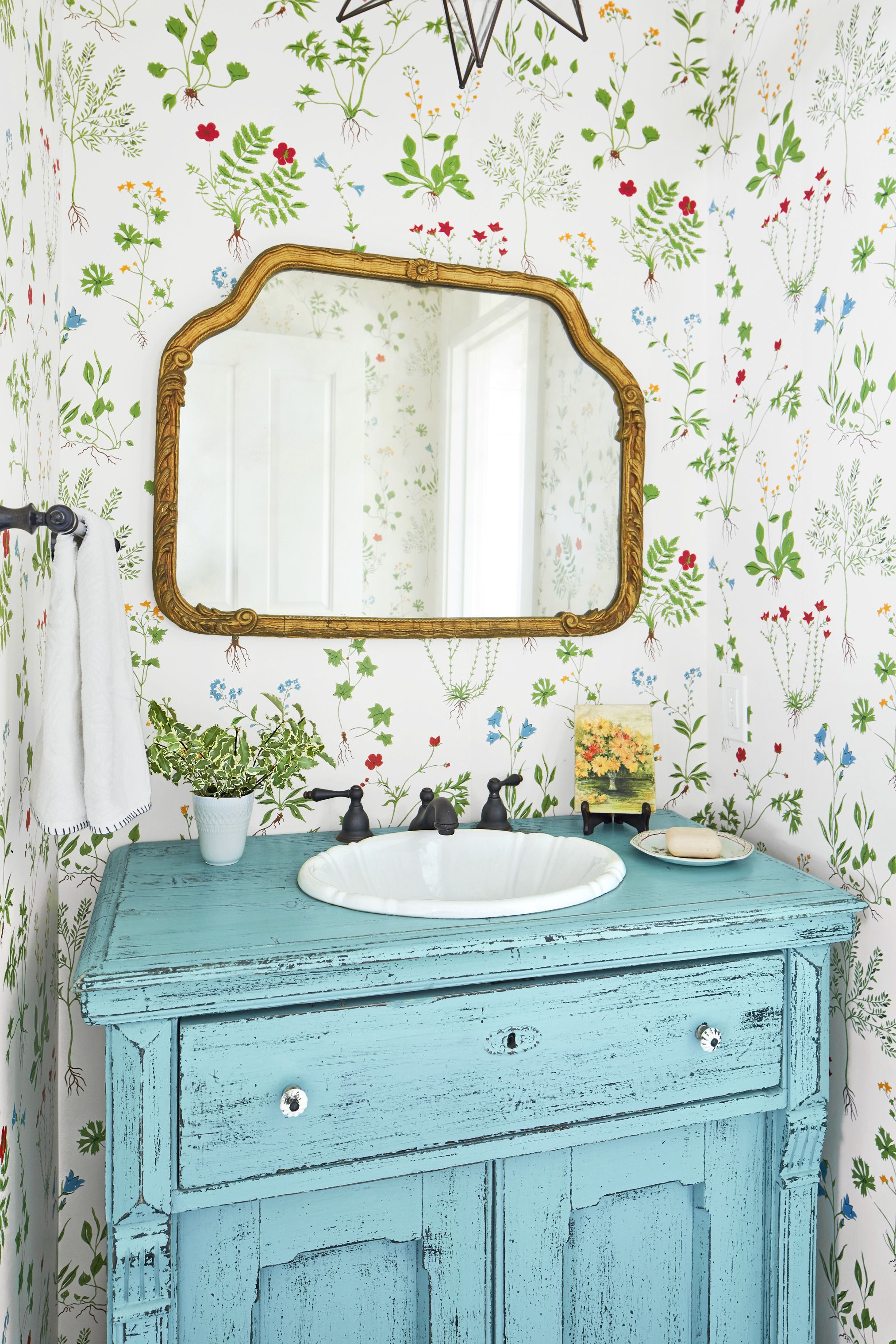 Bathroom Wallpaper Ideas , HD Wallpaper & Backgrounds
