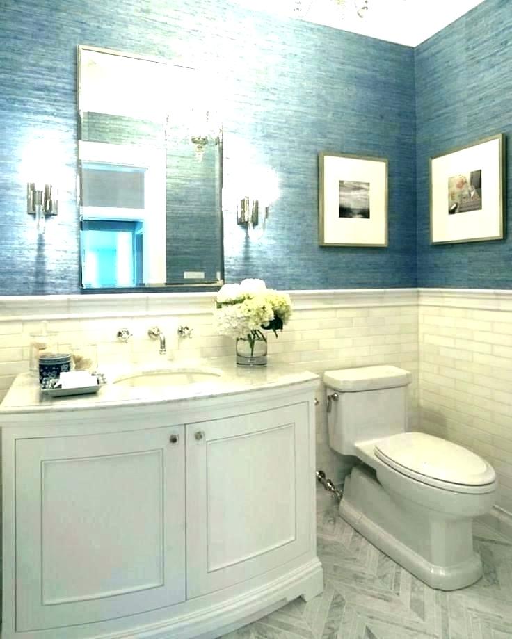 Wallpaper And Paint Ideas - Powder Room Marble Floor , HD Wallpaper & Backgrounds