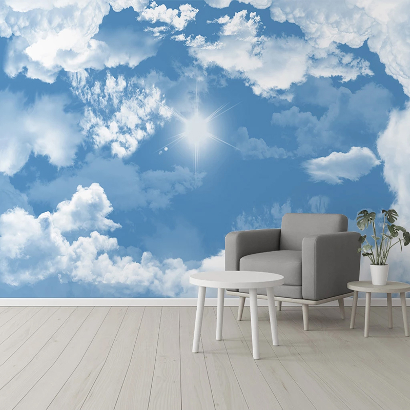 Paint Sky Clouds Bedroom , HD Wallpaper & Backgrounds