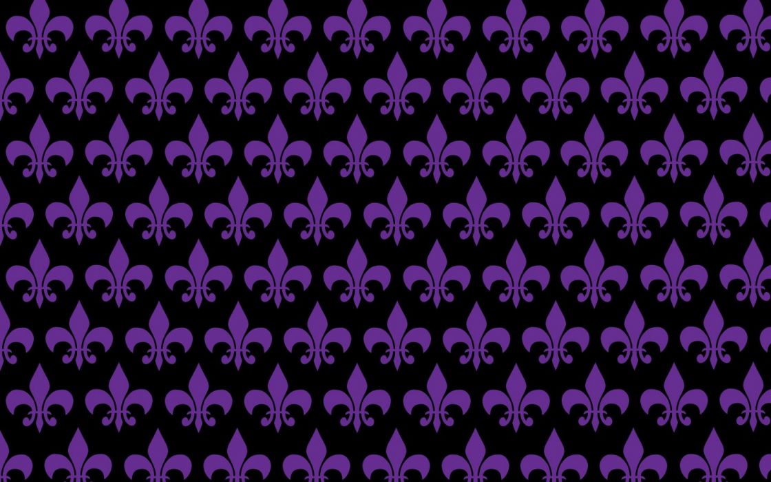 Shapes Fleur De Lis - Fleur De Lis Wallpaper Purple , HD Wallpaper & Backgrounds