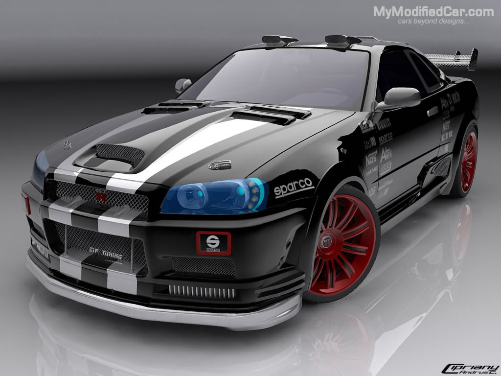 Nissan Skyline Modified Cars , HD Wallpaper & Backgrounds