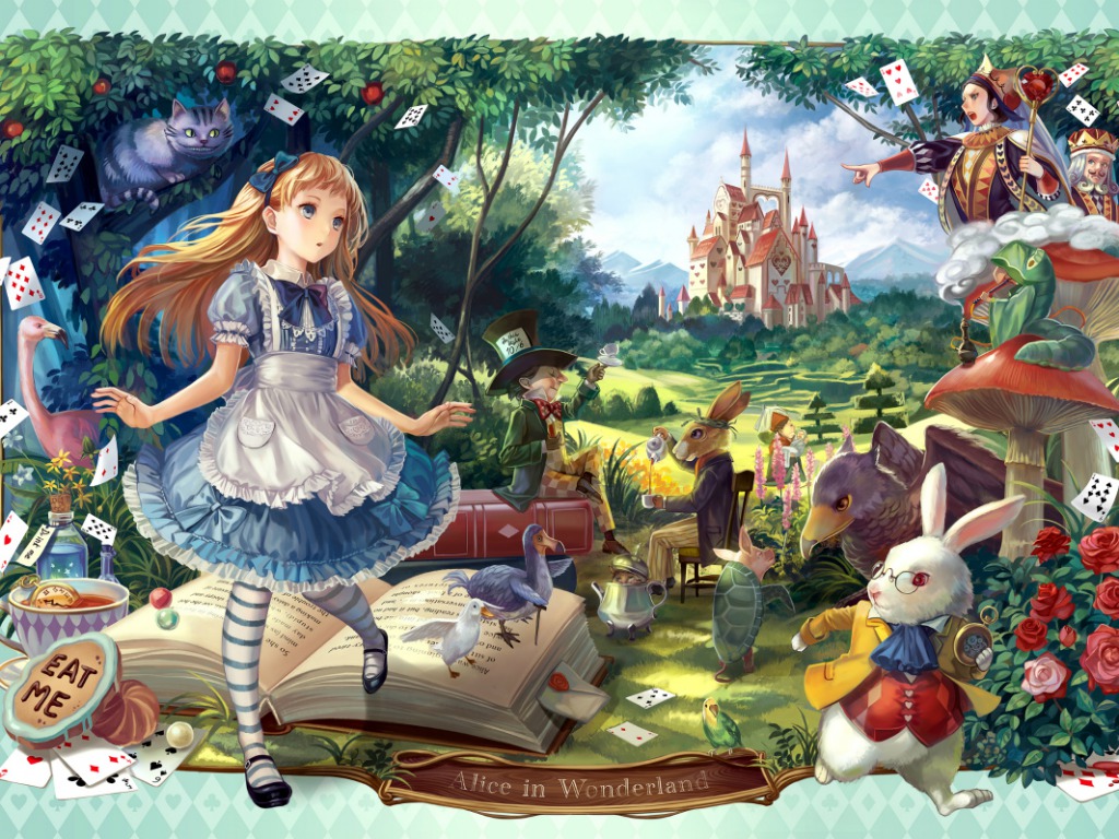 Alice In Wonderland Wallpaper - Alice In Wonderland , HD Wallpaper & Backgrounds