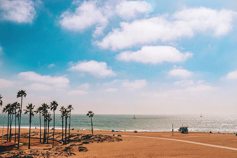 United States, Los Angeles, Playa Del Rey, Ocean, Water, - Beach , HD Wallpaper & Backgrounds