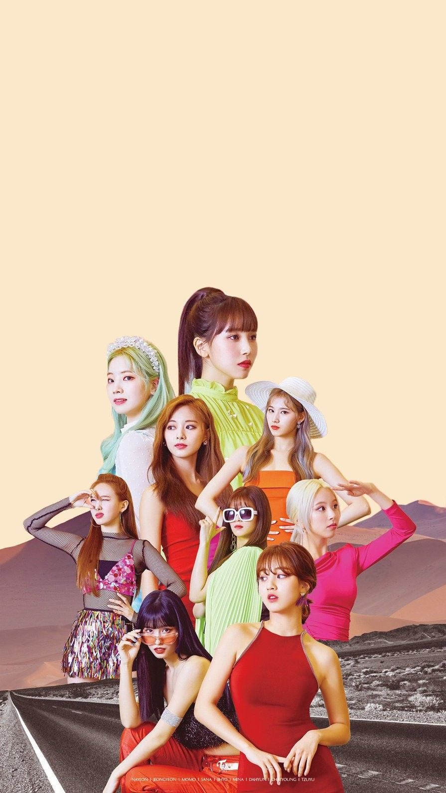 Twice Fancy Wallpaper Kpop Di 2019 Amor - Twice Fancy , HD Wallpaper & Backgrounds