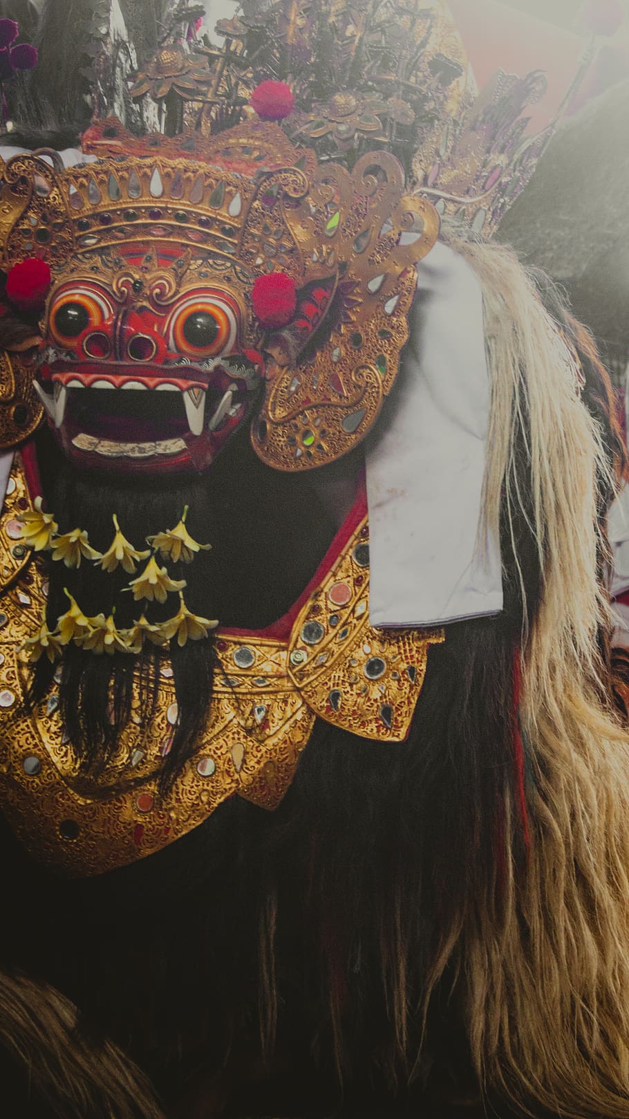 Indonesia, Barong Dance Putra Barong, Bali Culture, - Barong Bali Hd , HD Wallpaper & Backgrounds