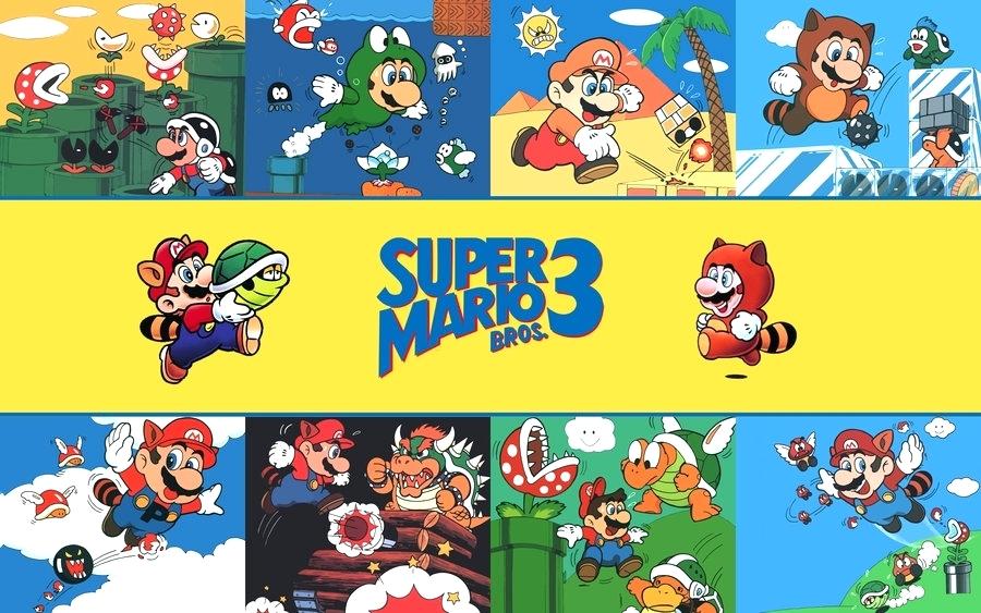 Super Mario Bros Wallpaper For Bedrooms Free Download - Super Mario Bros 3 , HD Wallpaper & Backgrounds