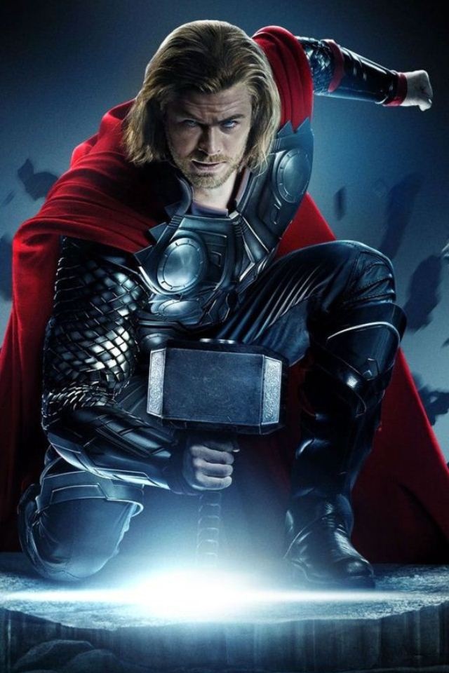 Marvels Thor Iphone Wallpaper Movies Pinterest - Marvel Avengers Wallpaper Thor , HD Wallpaper & Backgrounds