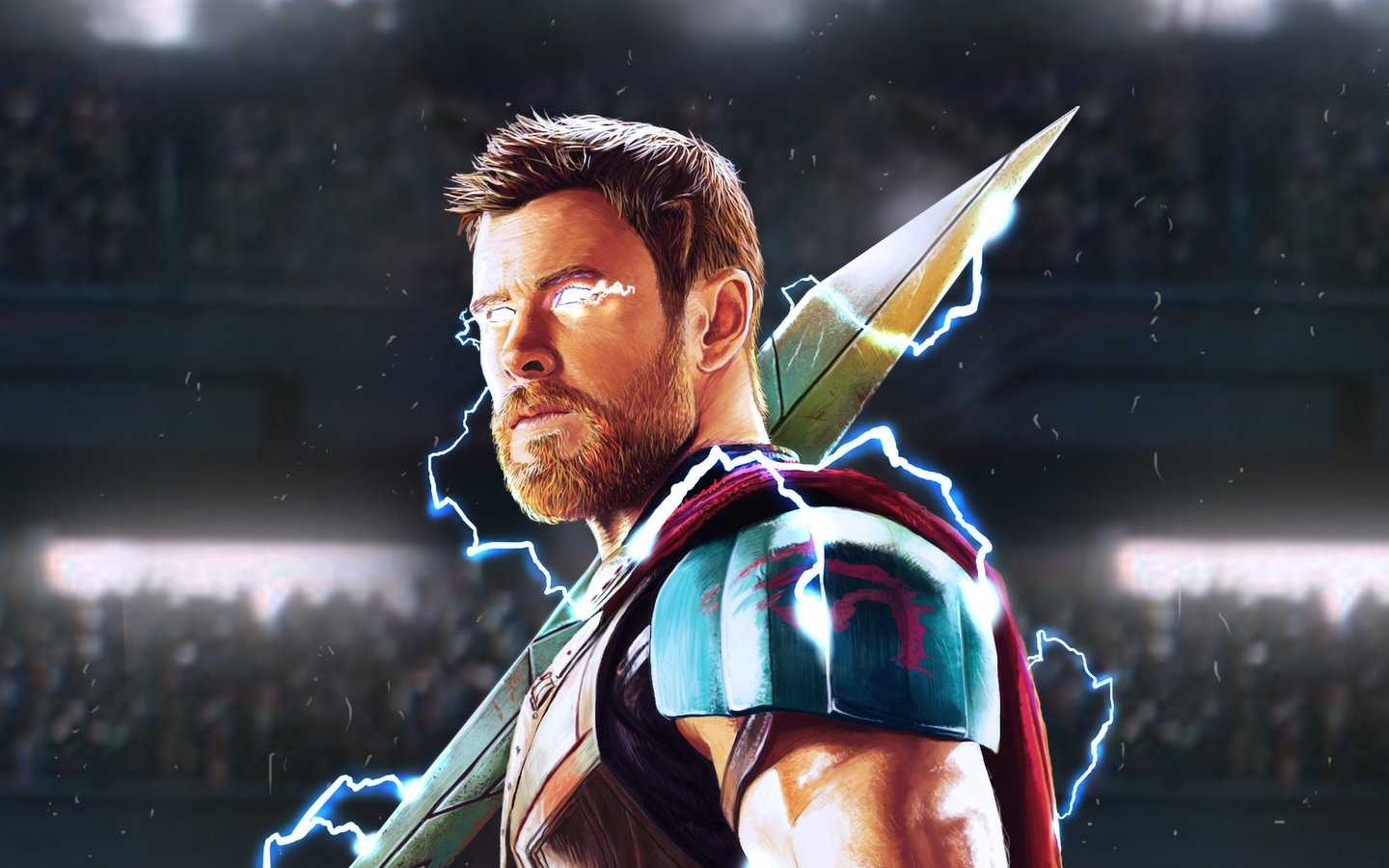 Thor God Of Thunder Artwork Hd, Thor, Thor Ragnarok, - Thor Ragnarok Ultra Hd , HD Wallpaper & Backgrounds