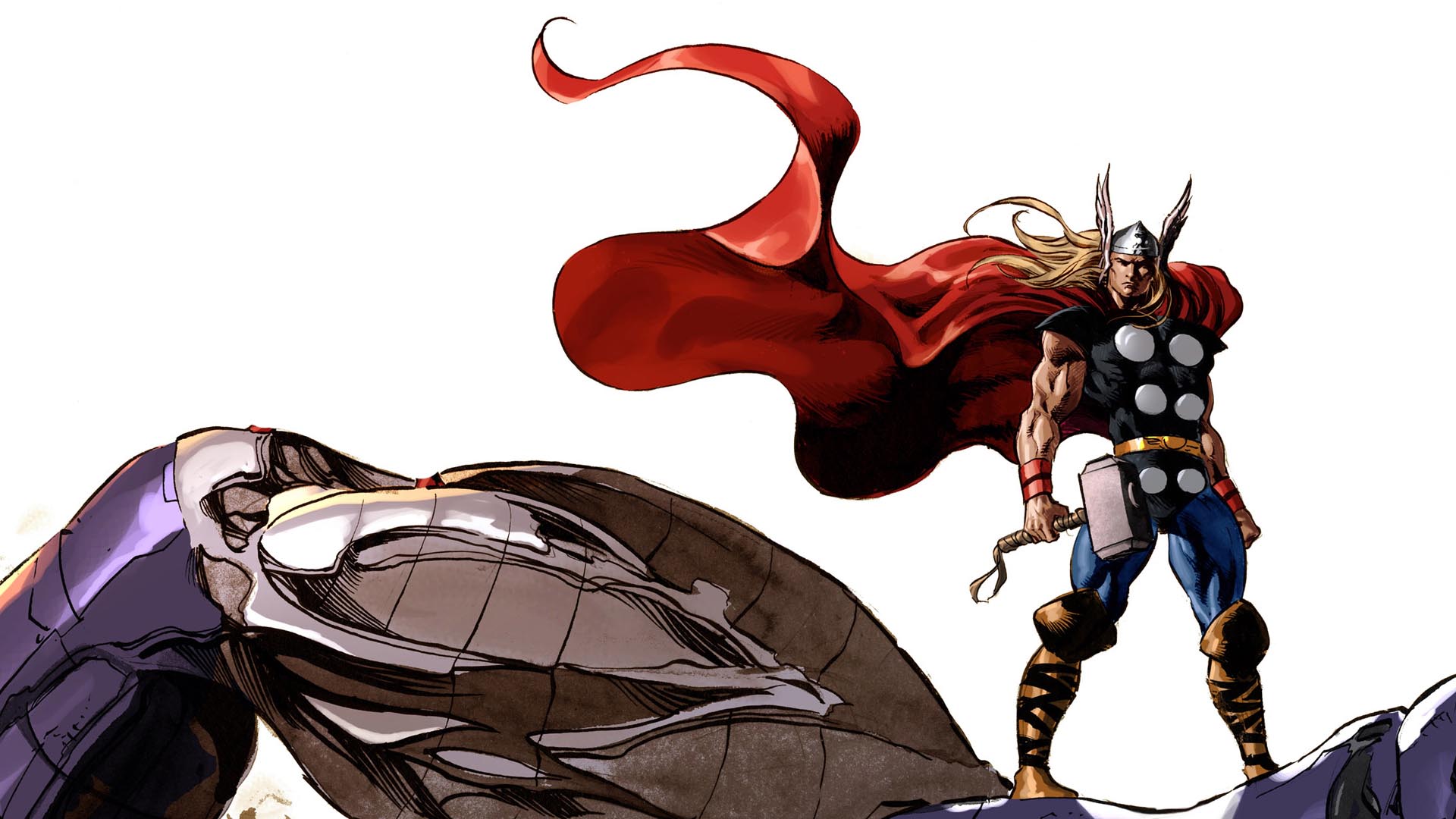 Thor Hd Wallpaper - Thor Comic Wallpaper Hd , HD Wallpaper & Backgrounds
