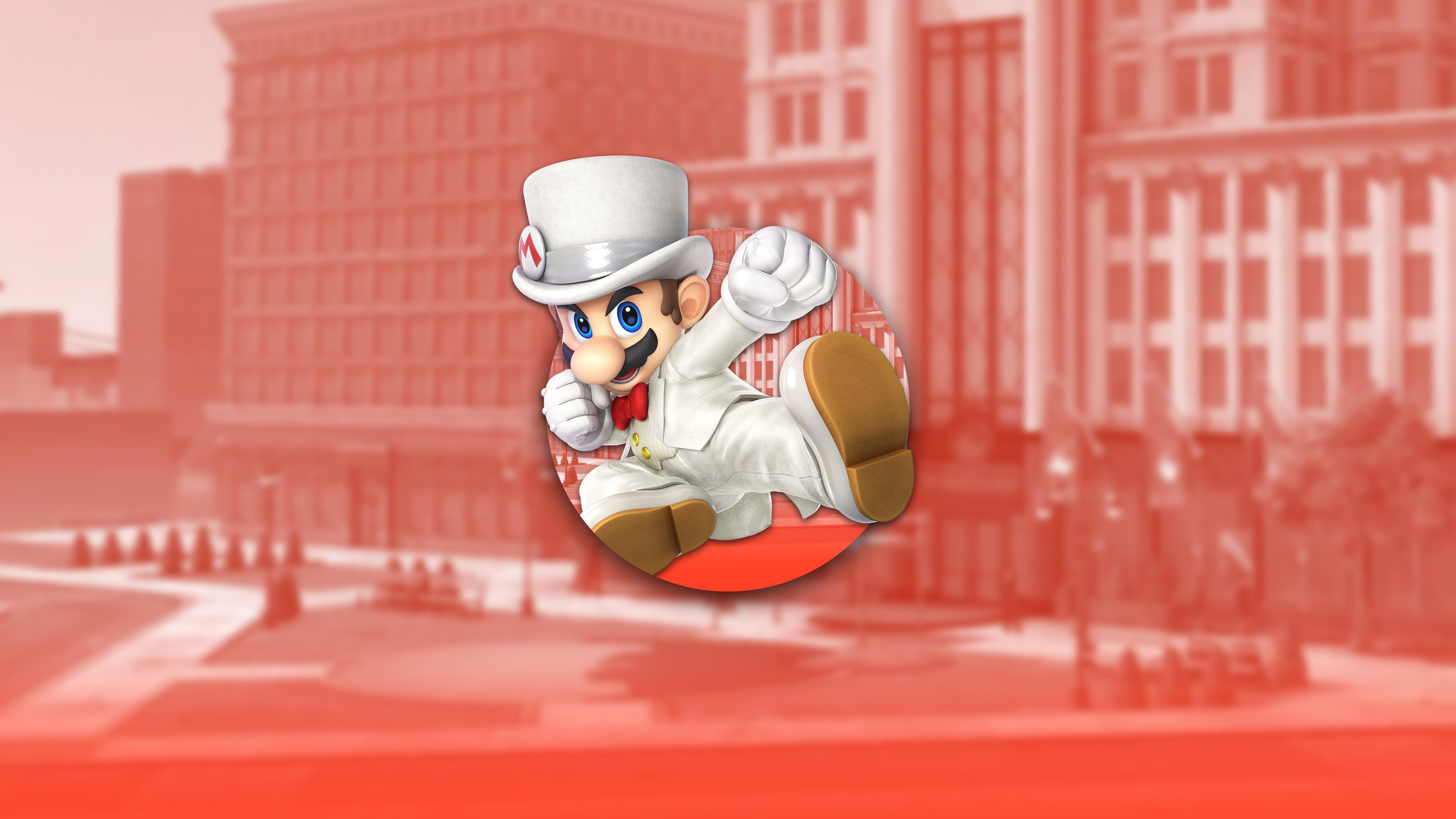 Super Smash Bros Ultimate Mario Wedding Outfit Uhd - Super Smash Bros. Ultimate , HD Wallpaper & Backgrounds