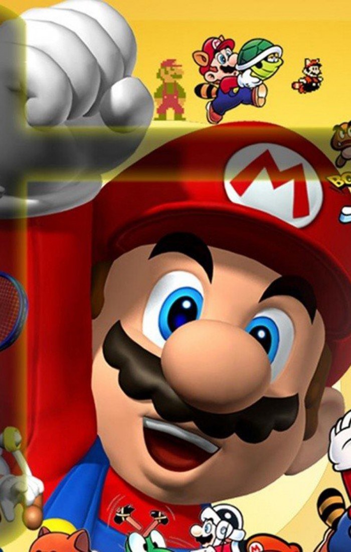 Super Mario Bros Game Playing Mobile Wallpaper - Super Mario Bros Png , HD Wallpaper & Backgrounds