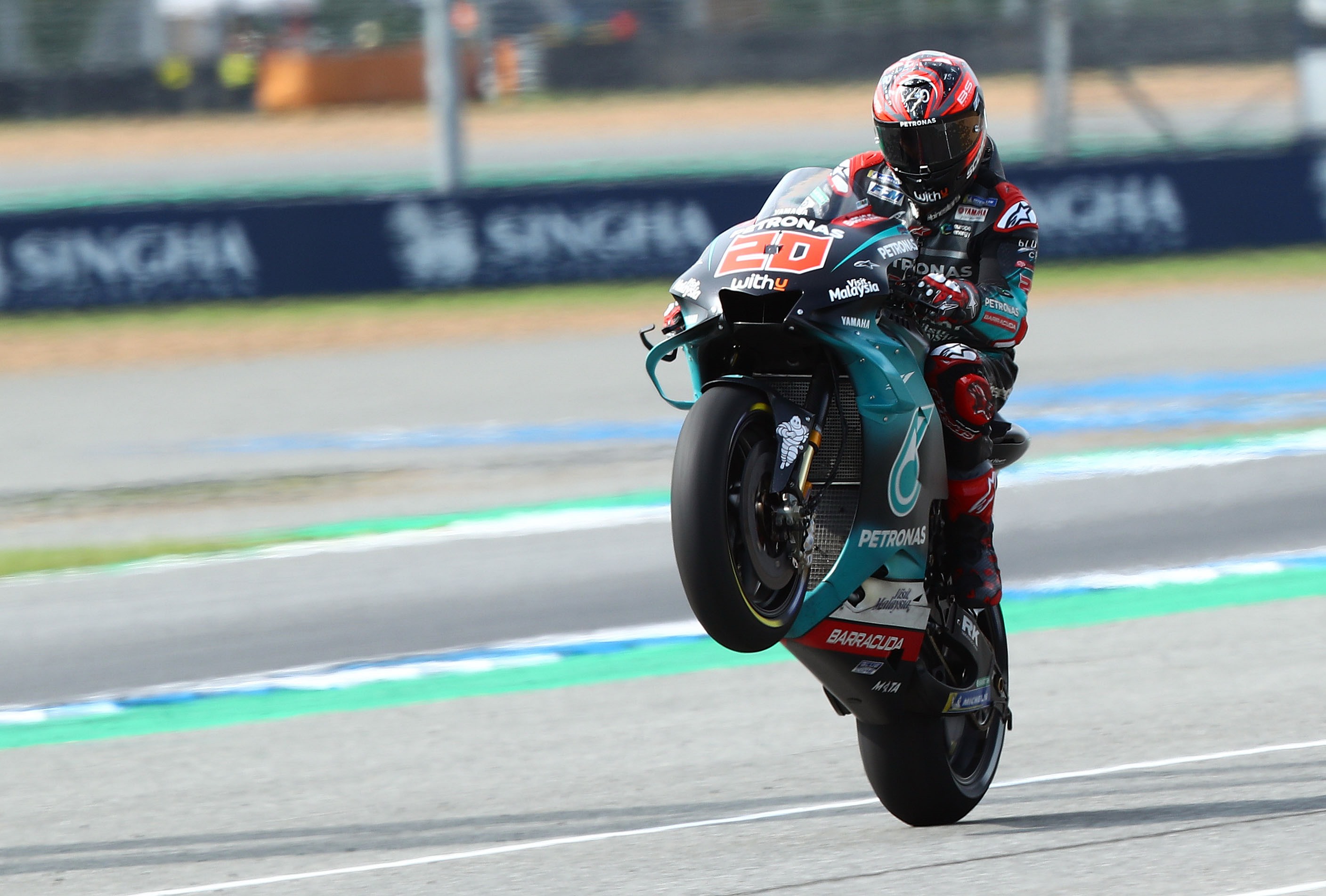 Motogp Hd Wallpaper Buriram - Fabio Quartararo Wallpaper Hd , HD Wallpaper & Backgrounds