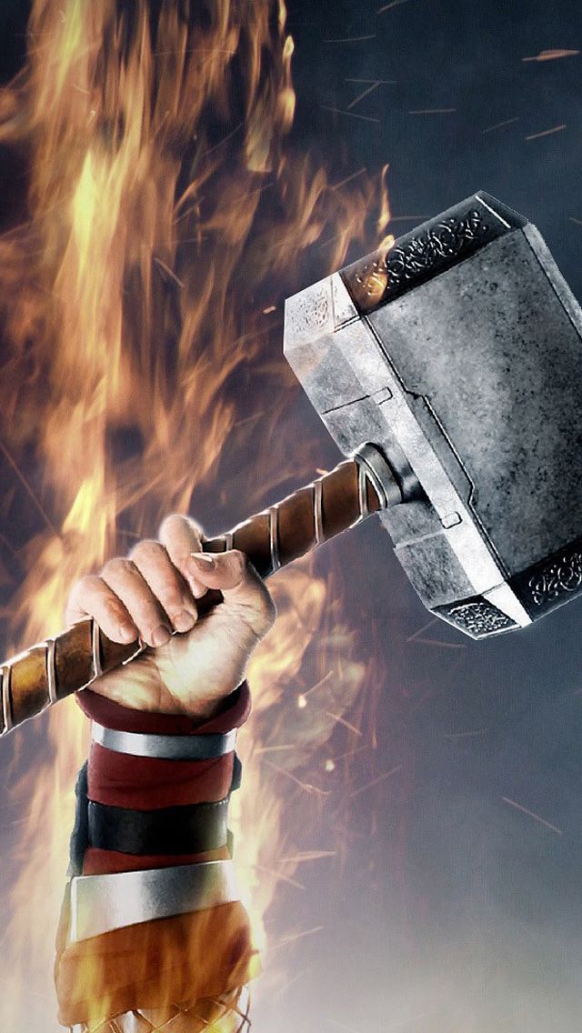 Iphone 5 Wallpapers Hd - Capitan America Con El Martillo De Thor Wallperd , HD Wallpaper & Backgrounds