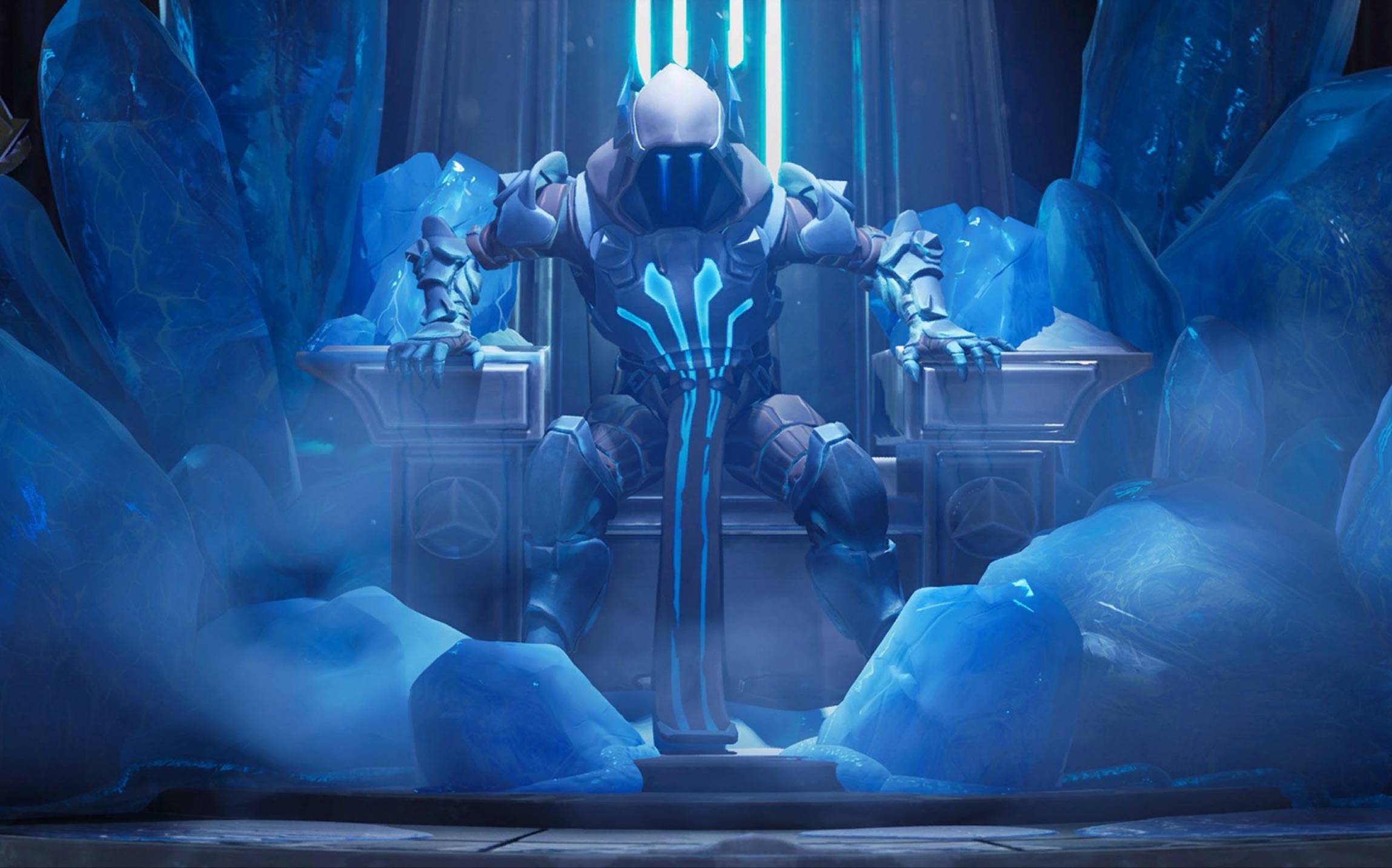 Cool Ice King Hd Background Fortnite Season 7 4505 - Fortnite Wallpaper Ice King , HD Wallpaper & Backgrounds