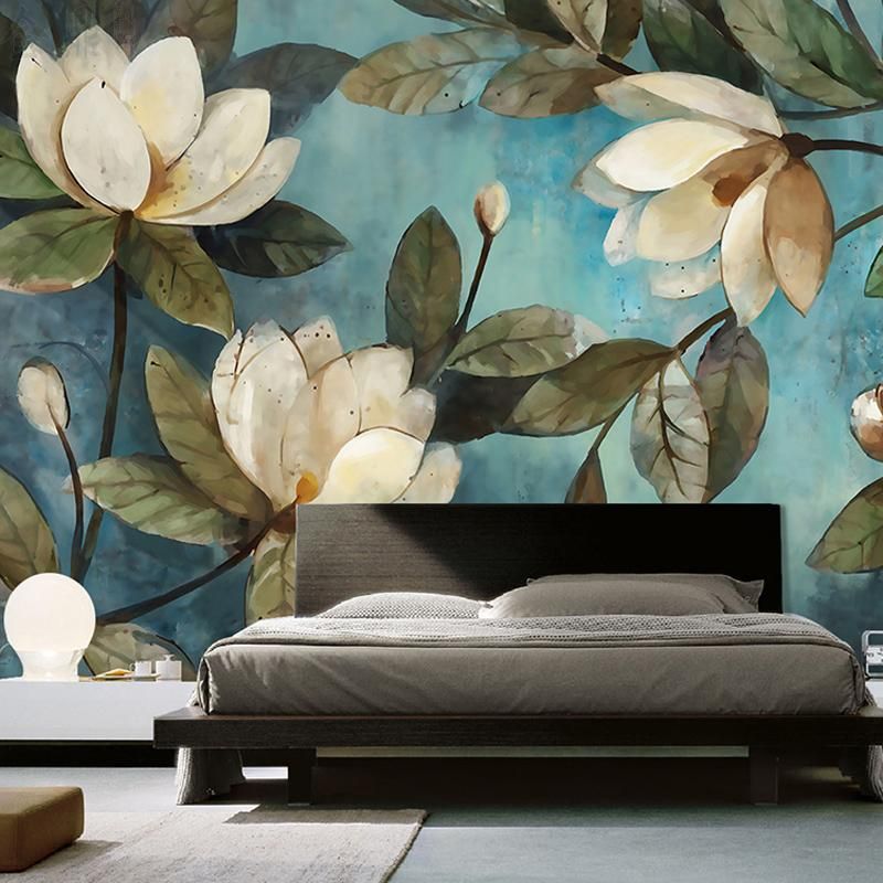 Lotus Mural , HD Wallpaper & Backgrounds