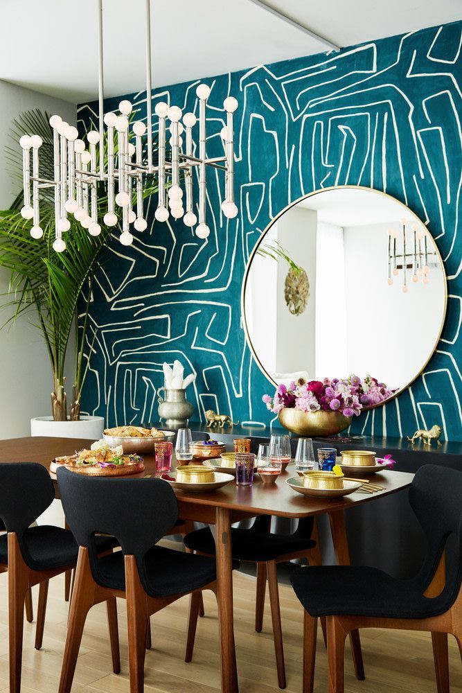 Best Wallpaper Design For Dining Room , HD Wallpaper & Backgrounds
