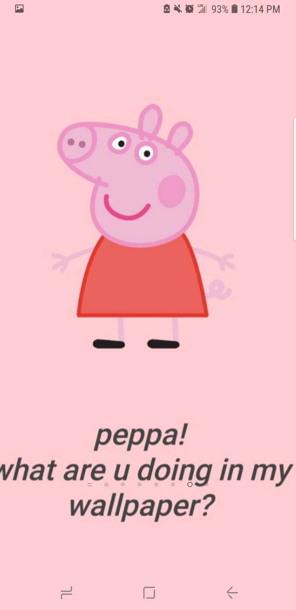 Peppa What Are You Doing In My , HD Wallpaper & Backgrounds