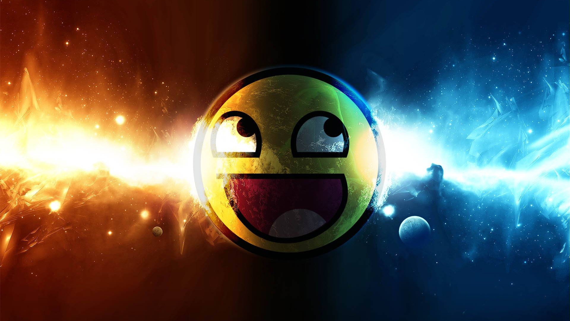 Cool 3d Smiley Background Wallpapers 7937 Hd Wallpaper - Awesome Backgrounds , HD Wallpaper & Backgrounds
