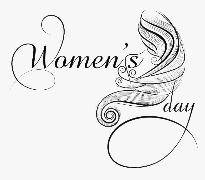 International Womens Happiness Wallpaper Women S Text - Drawing For Women's Day , HD Wallpaper & Backgrounds