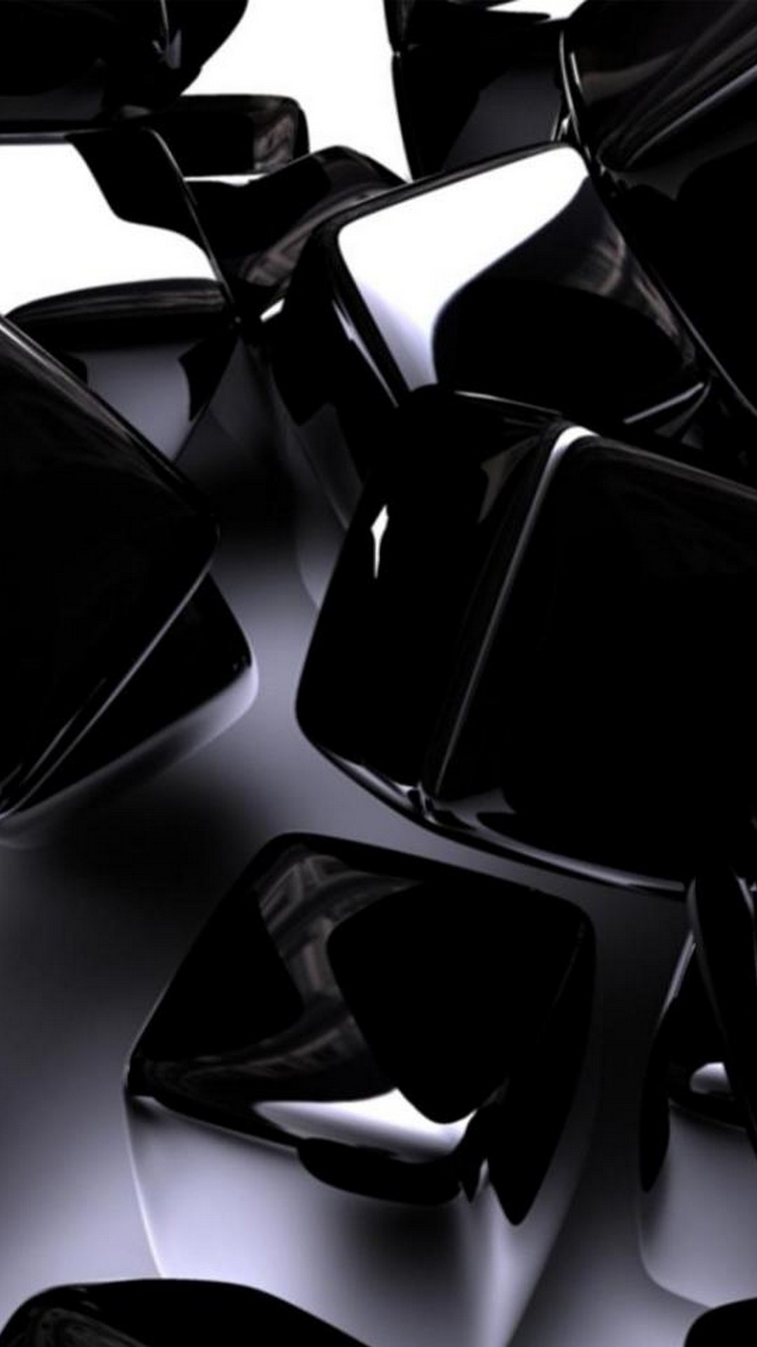 3d Black Box Iphone Wallpaper Resolution - Home Screen Wallpapers 3d , HD Wallpaper & Backgrounds