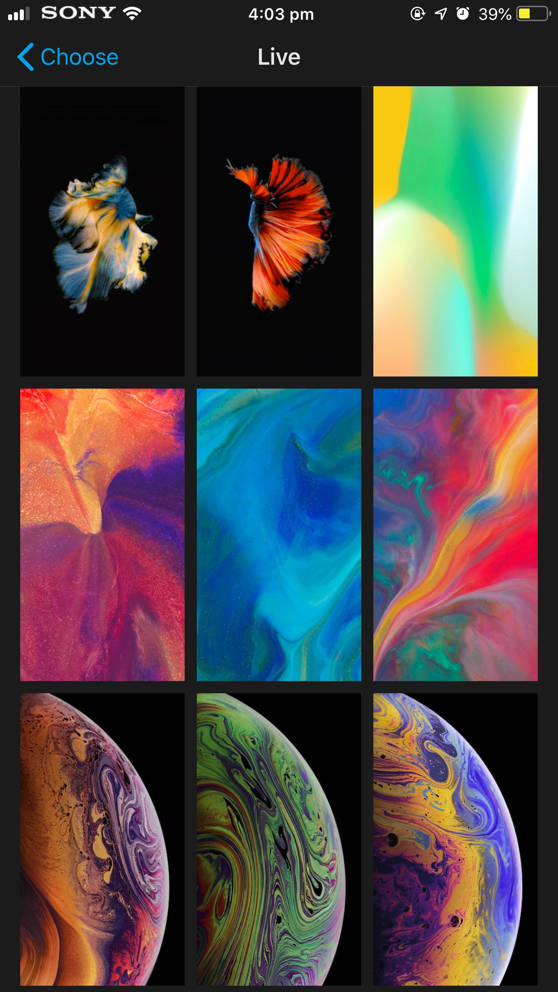 Apple Iphone Xs And Xs Max Live Wallpapers - Modern Art , HD Wallpaper & Backgrounds