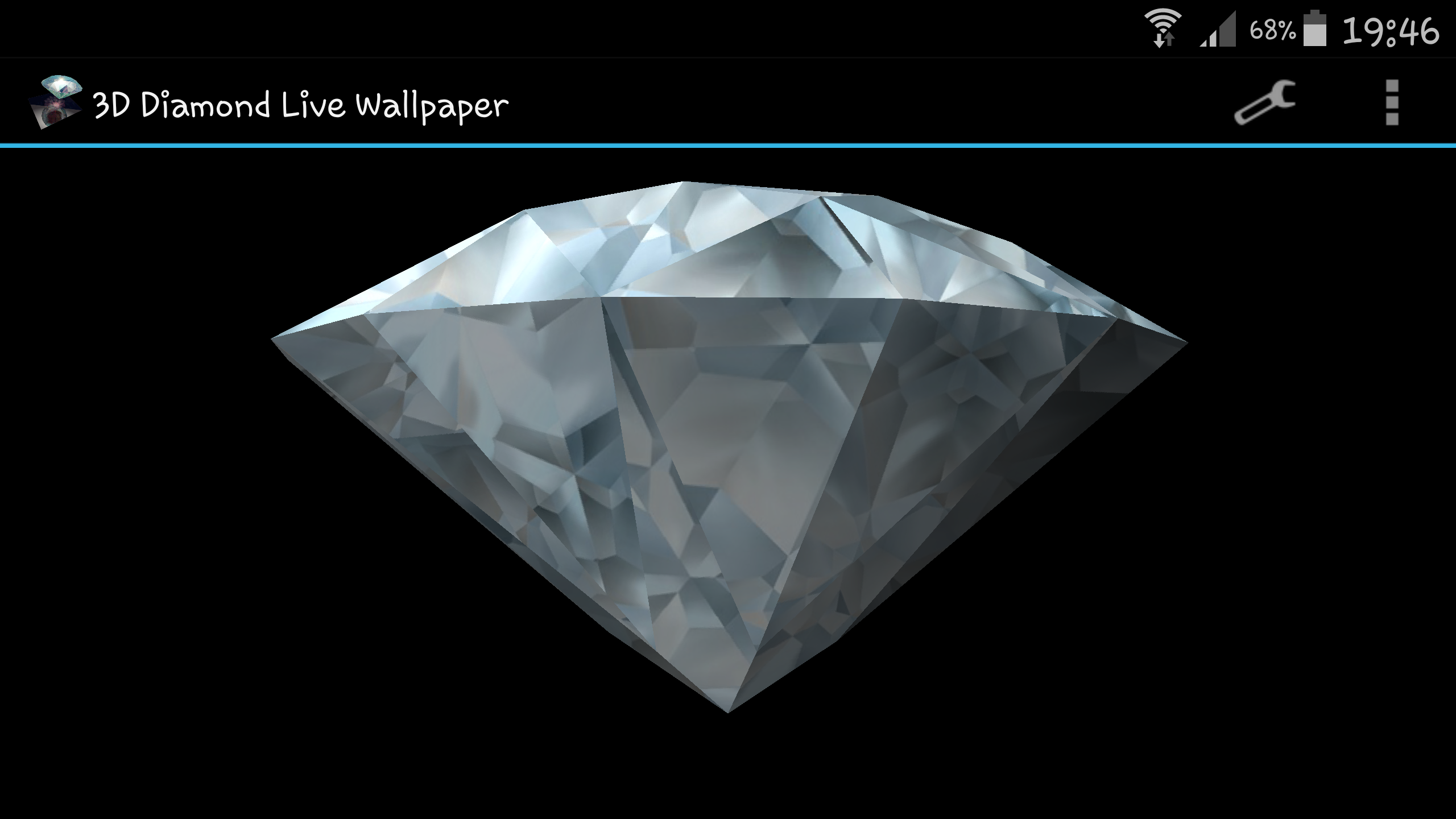 3d Diamond Live Wallpaper - Diamond , HD Wallpaper & Backgrounds
