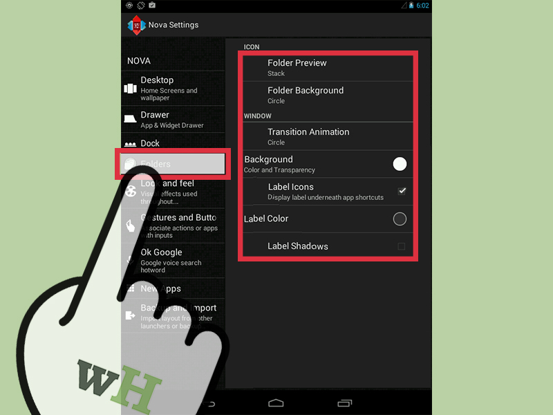 Image Titled Make An App Folder On Android With Nova - Nova Launcher Home Button , HD Wallpaper & Backgrounds