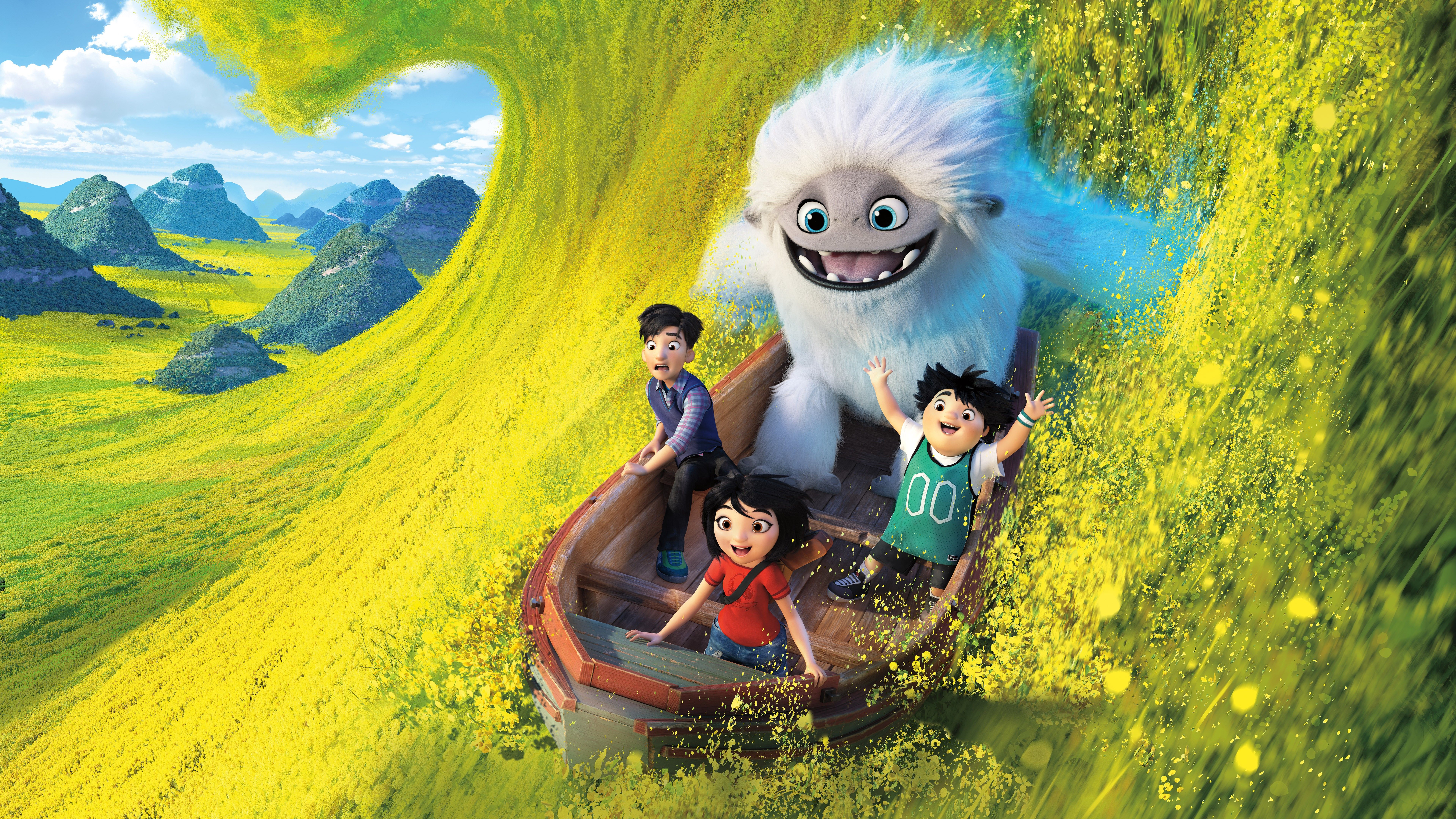 Abominable 2019 Animation 4k 8k Wallpaper - Abominable Wallpaper Hd , HD Wallpaper & Backgrounds