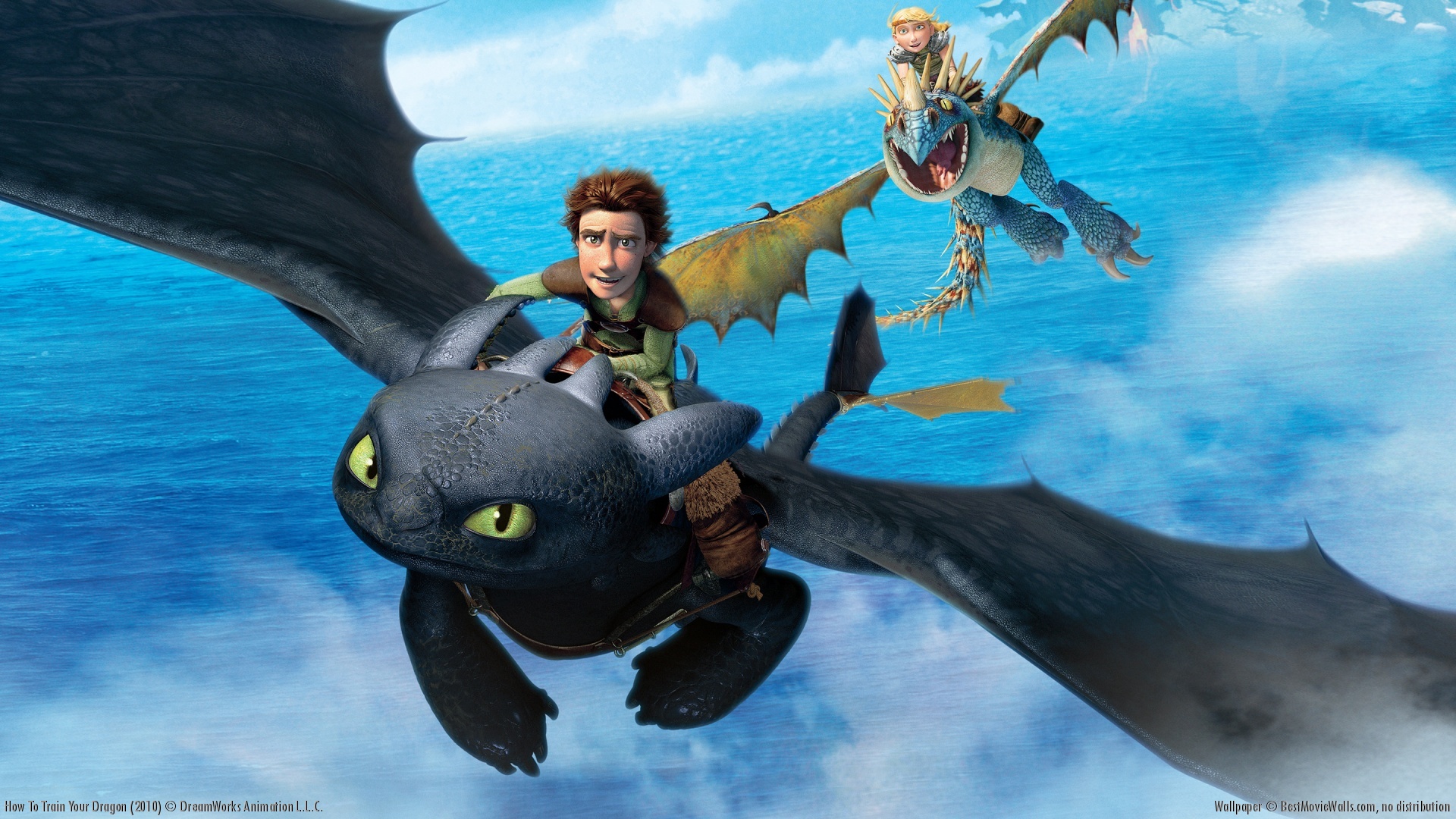 How To Train Your Dragon Wallpaper - Train Your Dragon 2010 , HD Wallpaper & Backgrounds