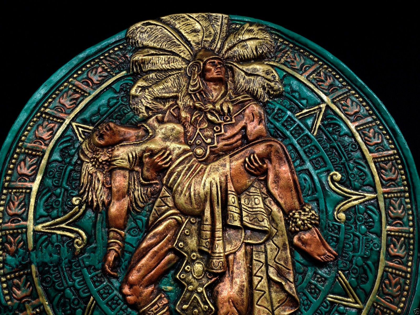 Aztec Warrior Background For Desktop - Aztec Wallpapers Hd , HD Wallpaper & Backgrounds