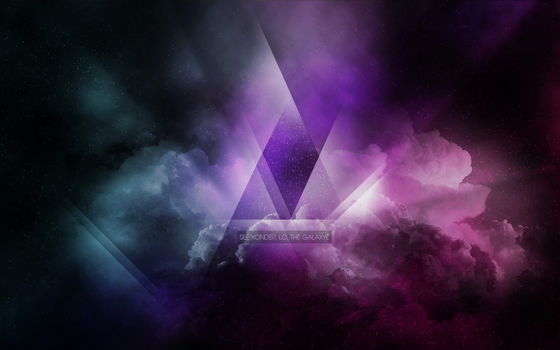 Hipster Background Hd Wallpaper, Awesome Background - Triangle Galaxy Background , HD Wallpaper & Backgrounds
